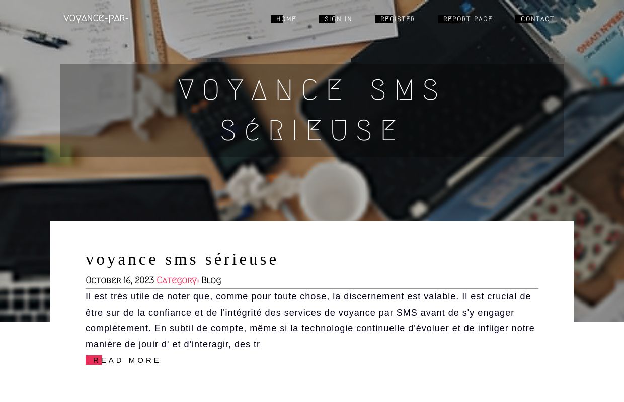 voyance sms sérieuse - homepage