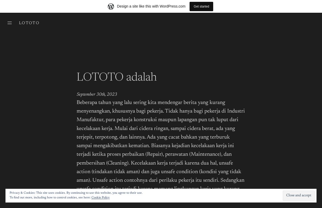 LOTOTO – Distributor Loto Safety Lockout Tagout Indonesia