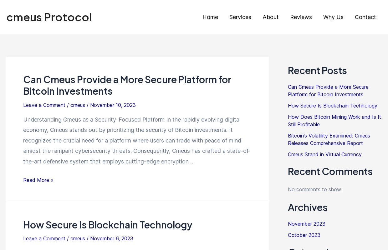 cmeus Protocol - Crafting the Future of Blockchain Platforms