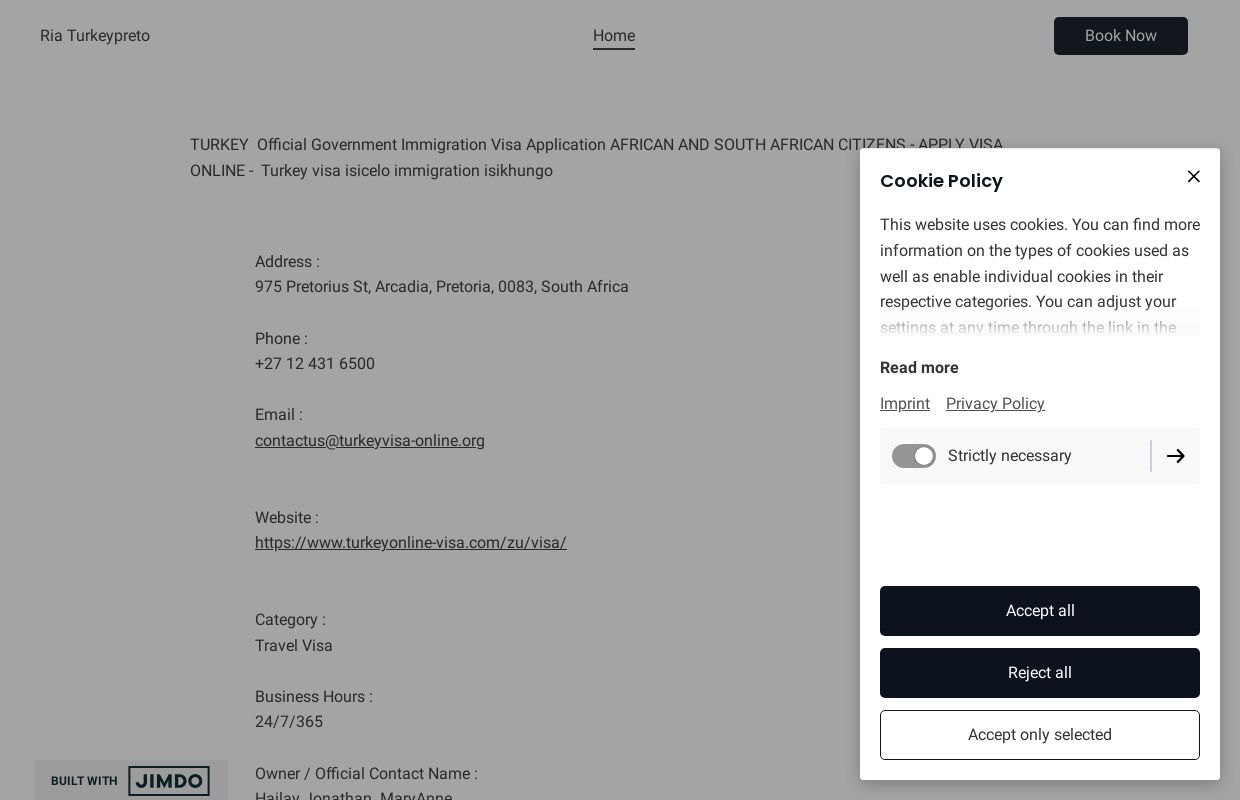 Home | Ria Turkeypreto