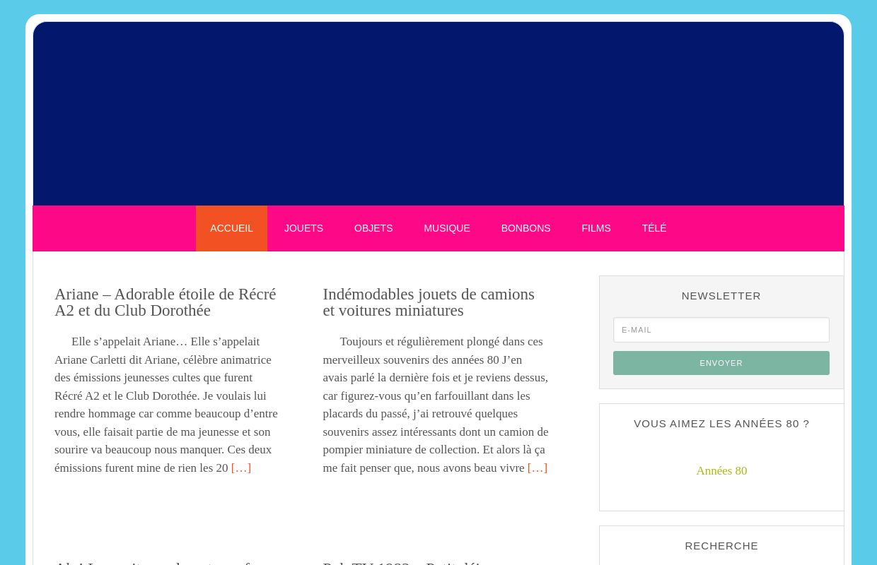 Les Années 80 - Le sites des fabuleuses années eighties -