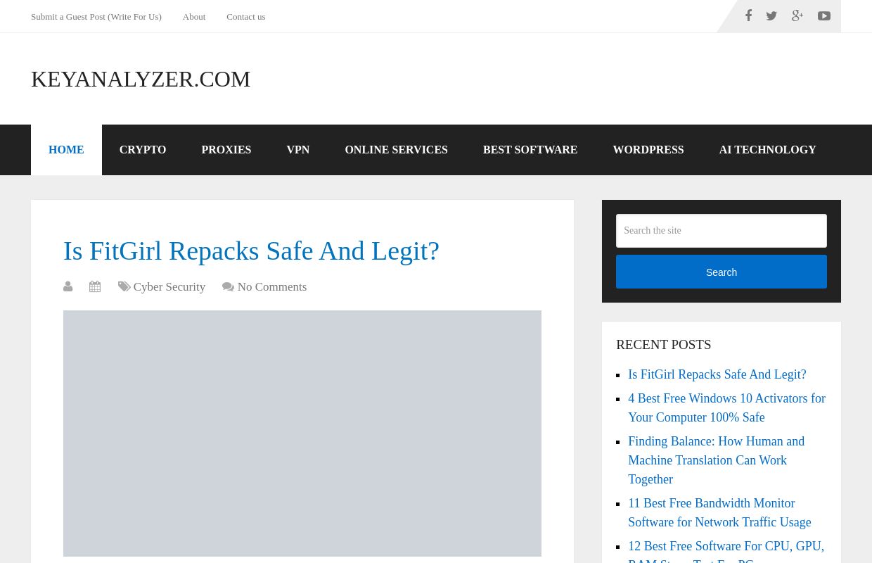 Keyanalyzer.com – Tools & Software Reviews