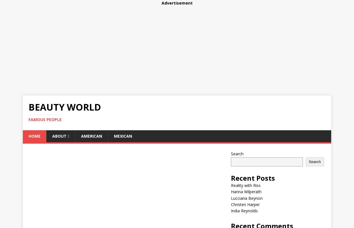 Beauty World - Famous people