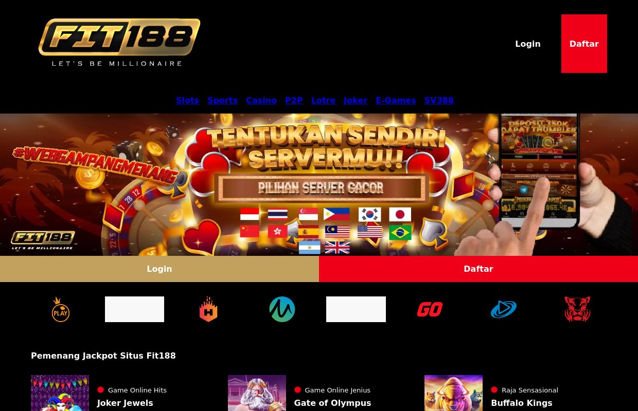 Fit188 : BEST LINK FOR PLAYING GAMING NUMBER 1 SECARA DARING