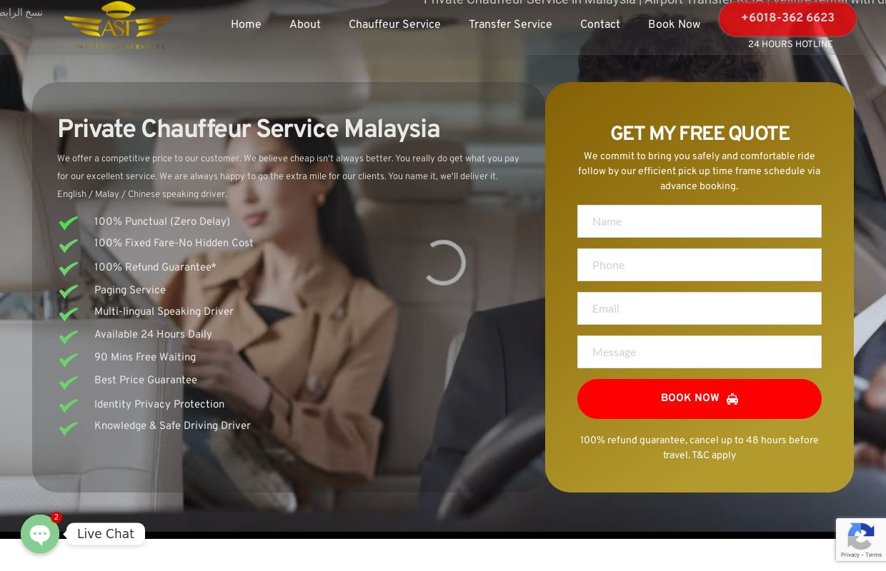 KLIA Limousine Chauffeur Services Malaysia | Luxury VIP Premium Taxi