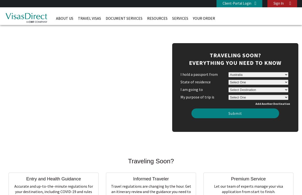 Travel Visas for Business Travel and Tourism | Fast, Easy, Secure