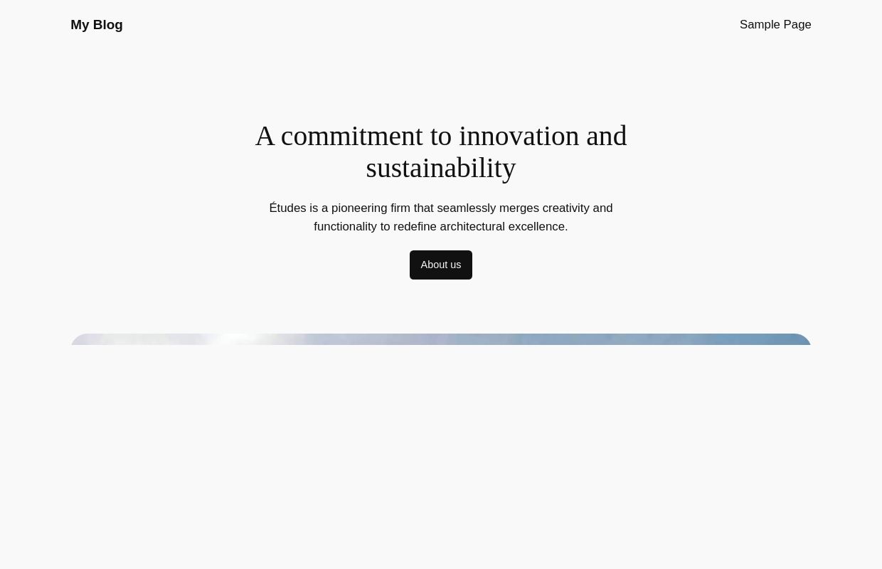 My Blog – My WordPress Blog