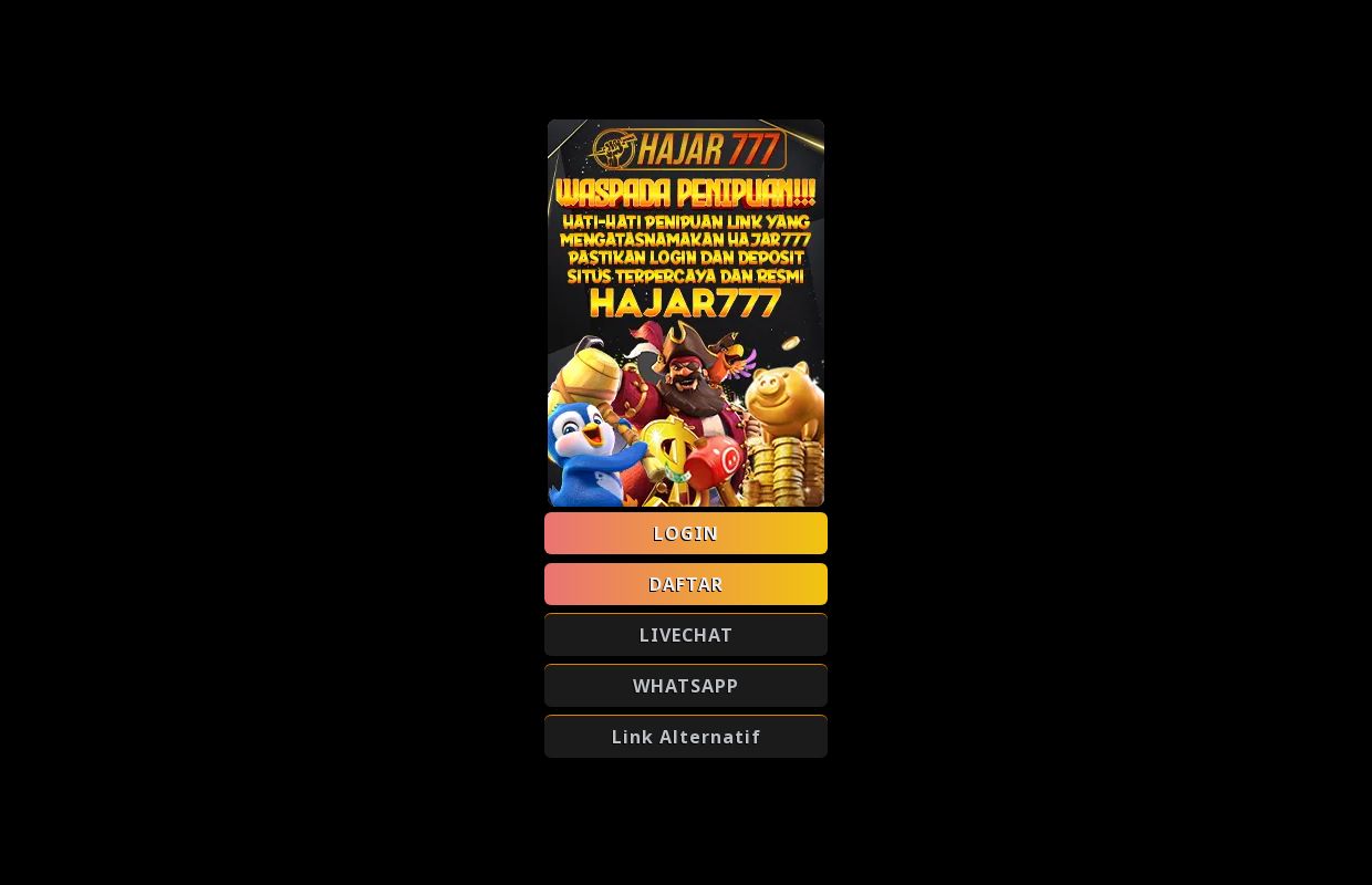 HAJAR777 Link Alternatif Resmi & Terpercaya