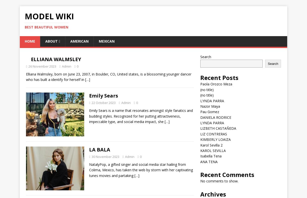 Model Wiki - Best beautiful women