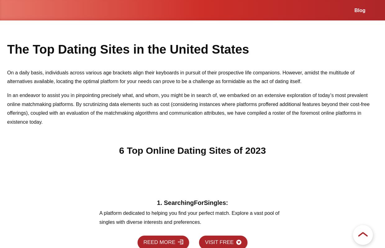 What Sets the Top Dating Sites in the USA Apart?