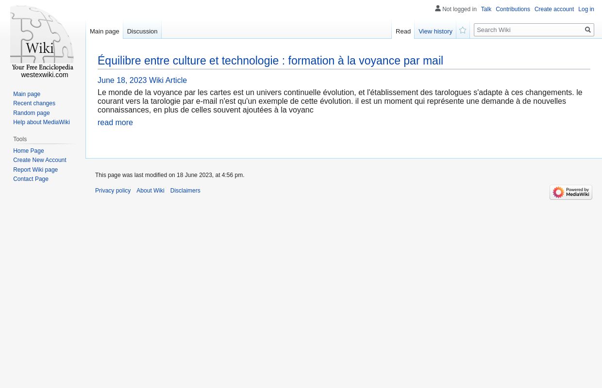 Équilibre entre culture et technologie : formation à la voyance par mail - homepage