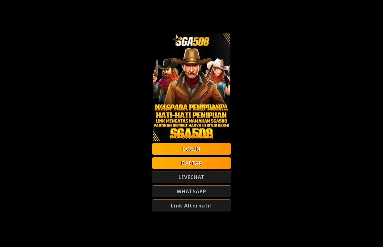 SGA508 Link Alternatif Resmi & Terpercaya