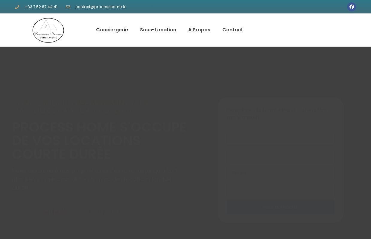 Process Home - Conciergerie Marseille de qualité