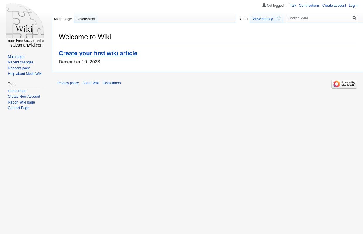 New blog howardw752nvb8.salesmanwiki.com - homepage