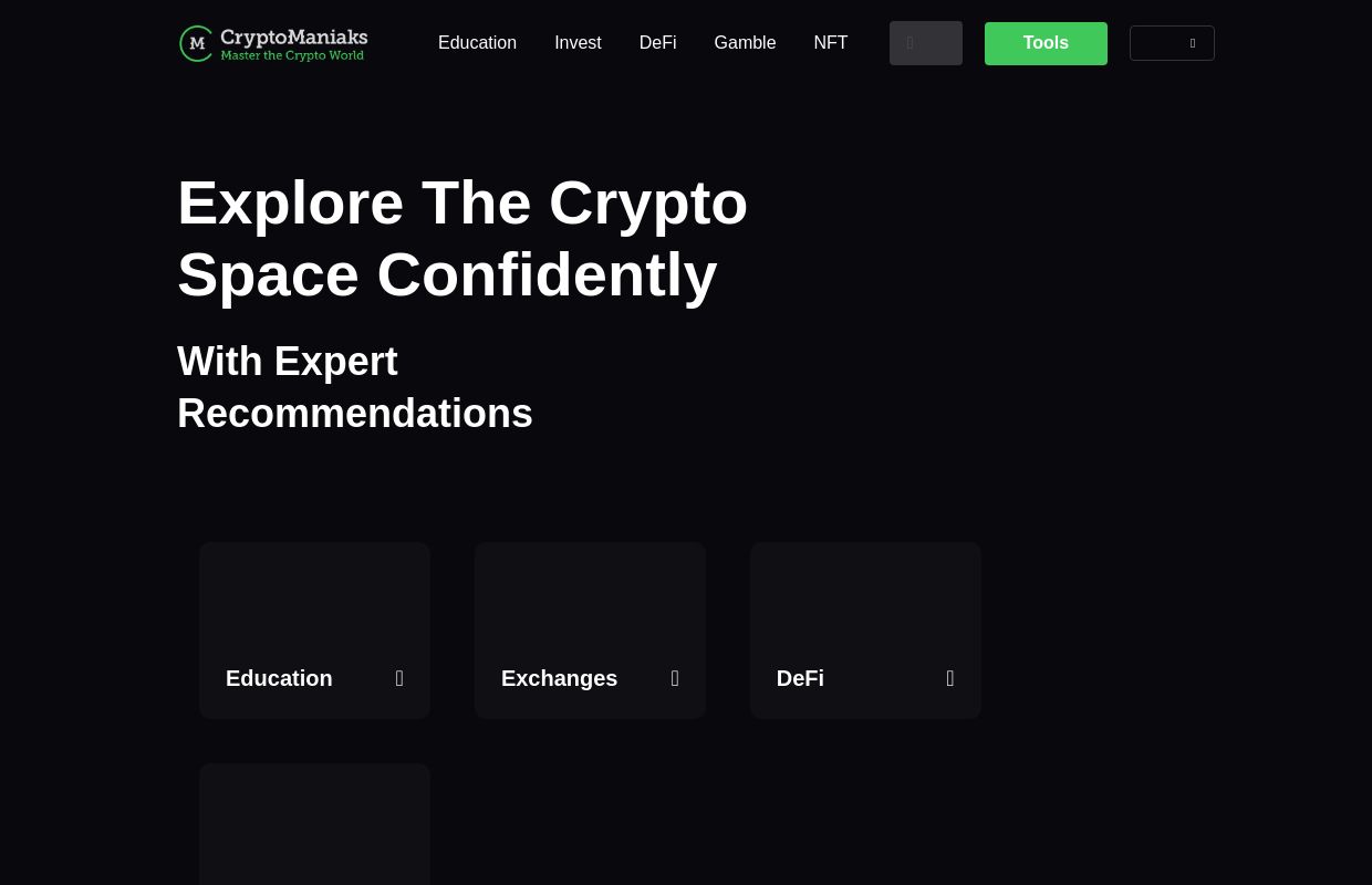 Cryptomaniaks: Cryptocurrency Education Made Simple