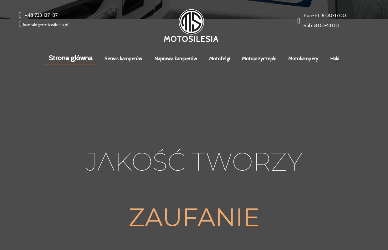 Motosilesia - serwis naprawa kamperów, przyczep kempingowych