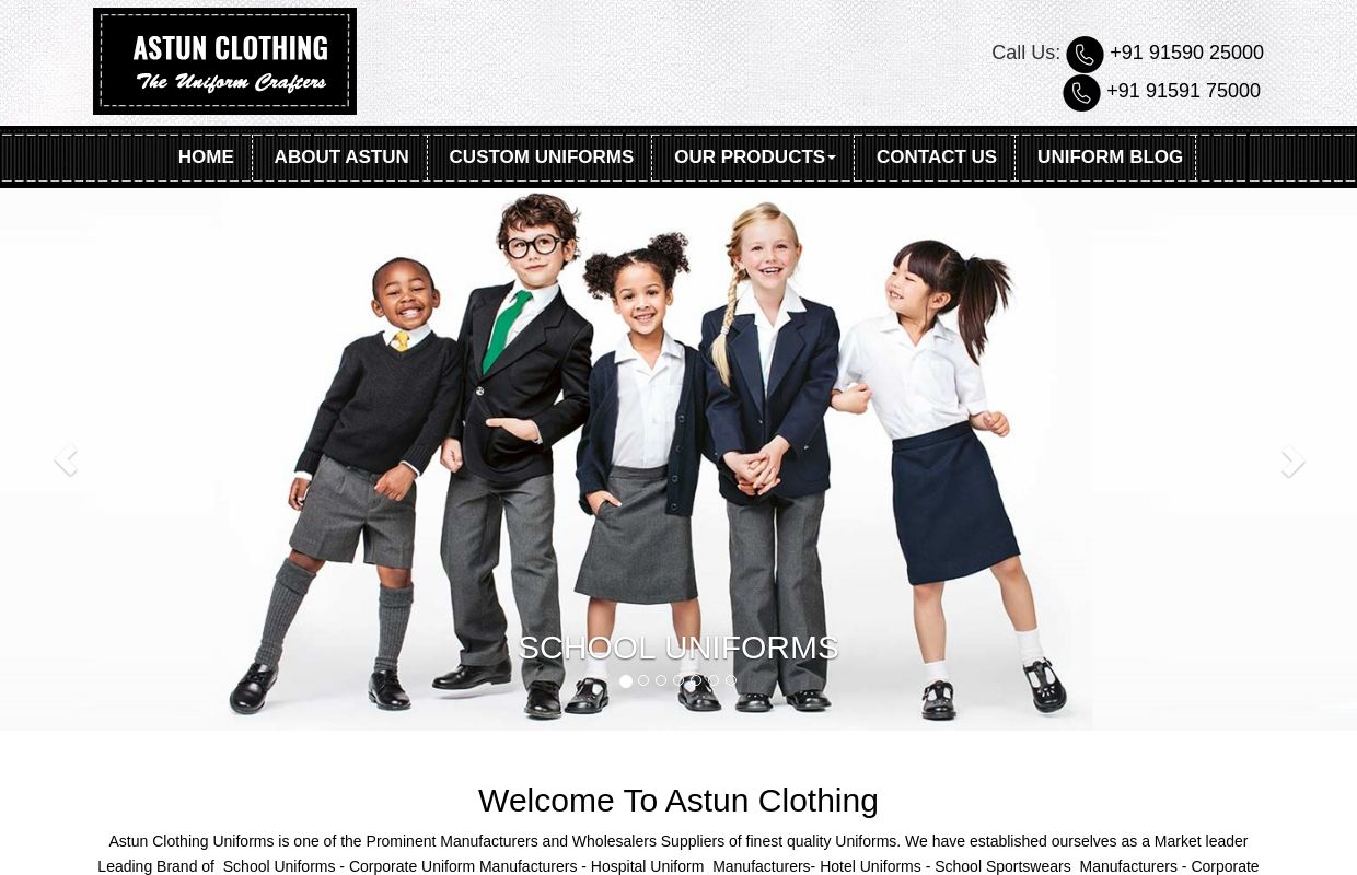 School Uniform Manufacturer in India | Best Uniform Suppliers  