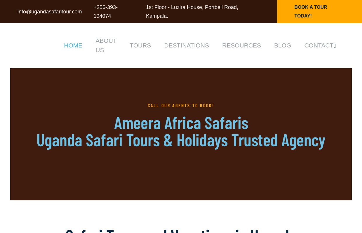 Uganda Tours – Uganda Safaris and Tours – Uganda Safari Holidays & Vacations Packages 2024 – Uganda Safari – Uganda Tours and Safaris