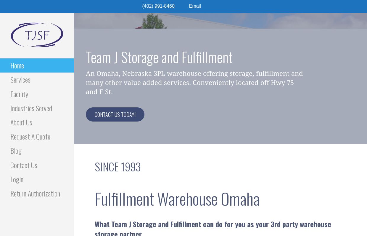 Fulfillment Warehouse Omaha