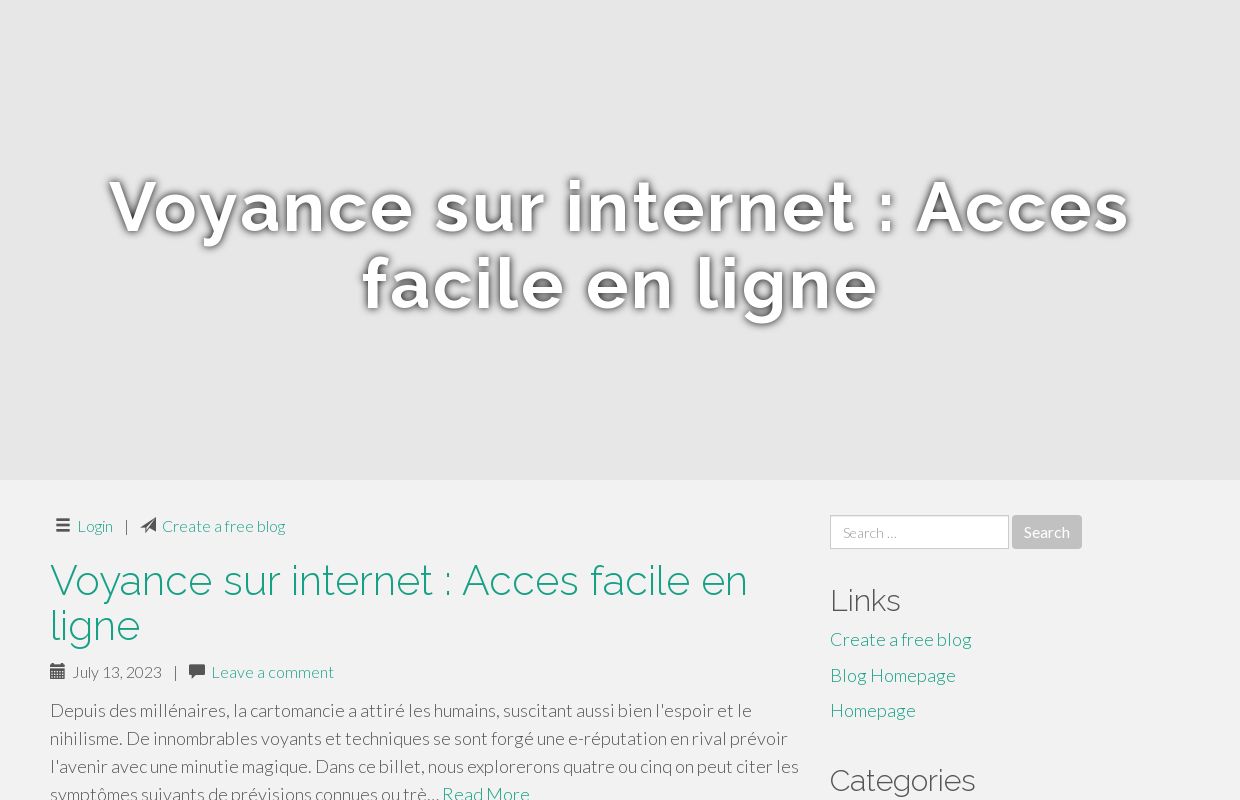 Voyance sur internet : Acces facile en ligne - homepage