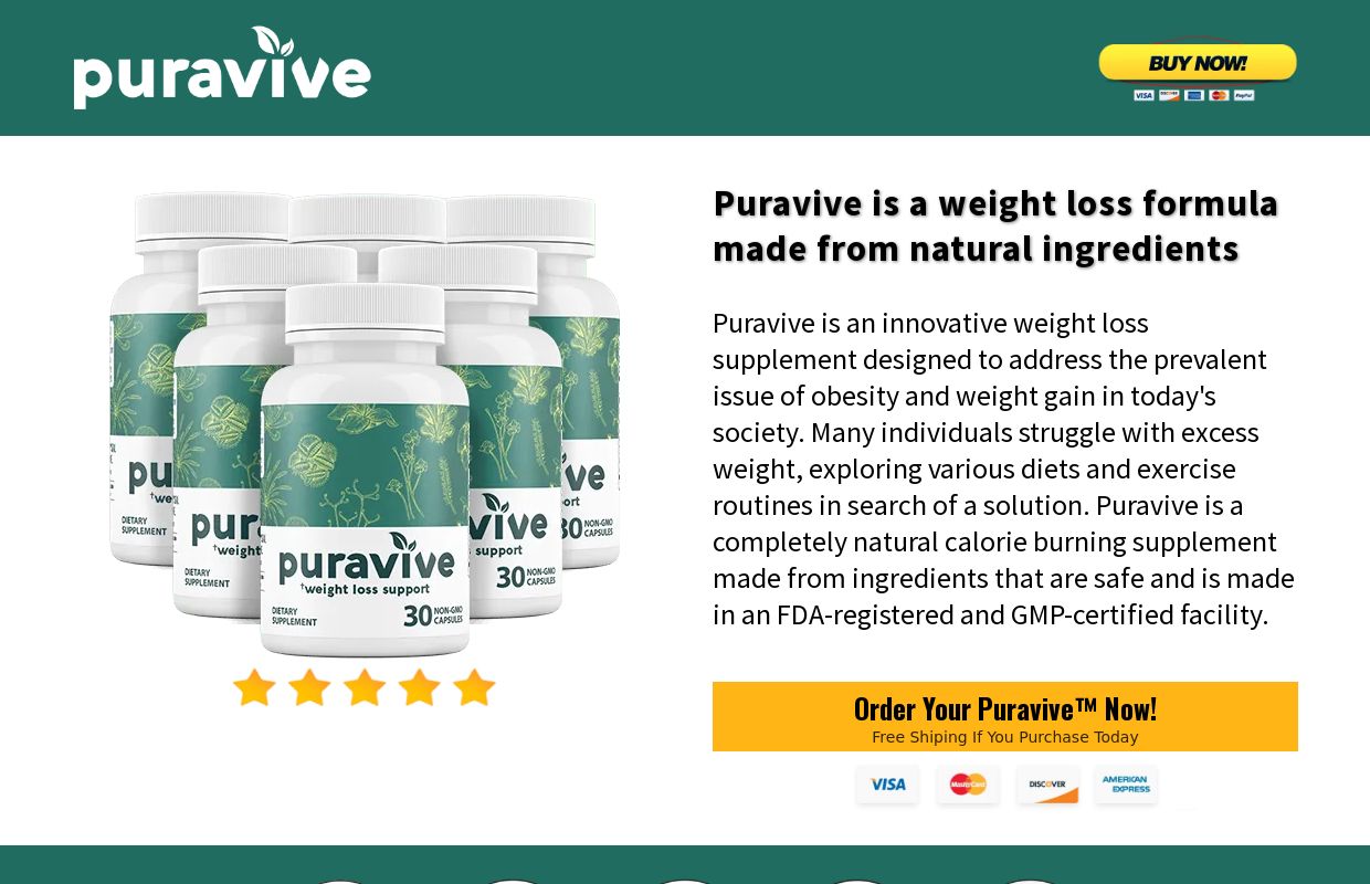 Puravive™ | OFFICIAL WEBSITE