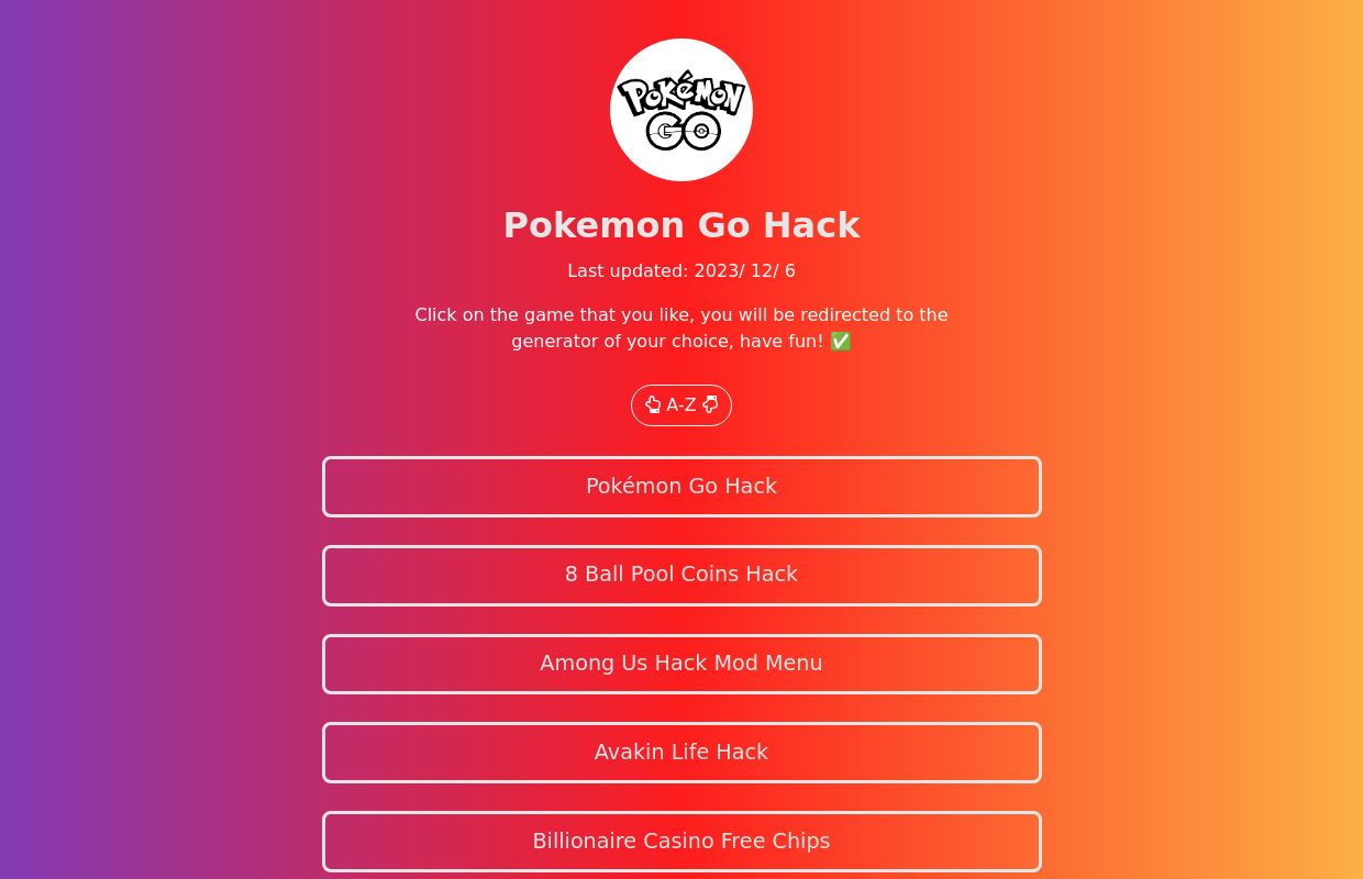 Pokemon Go Hack