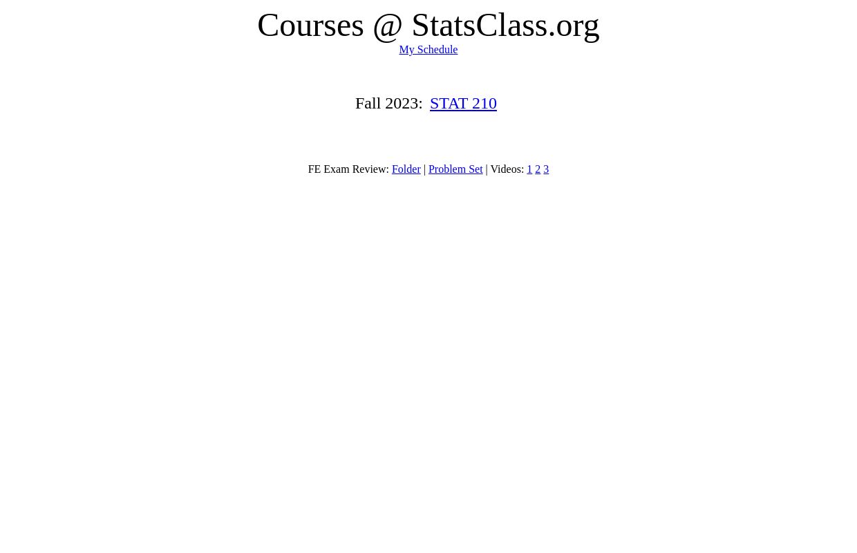 Malone: StatsClass.org