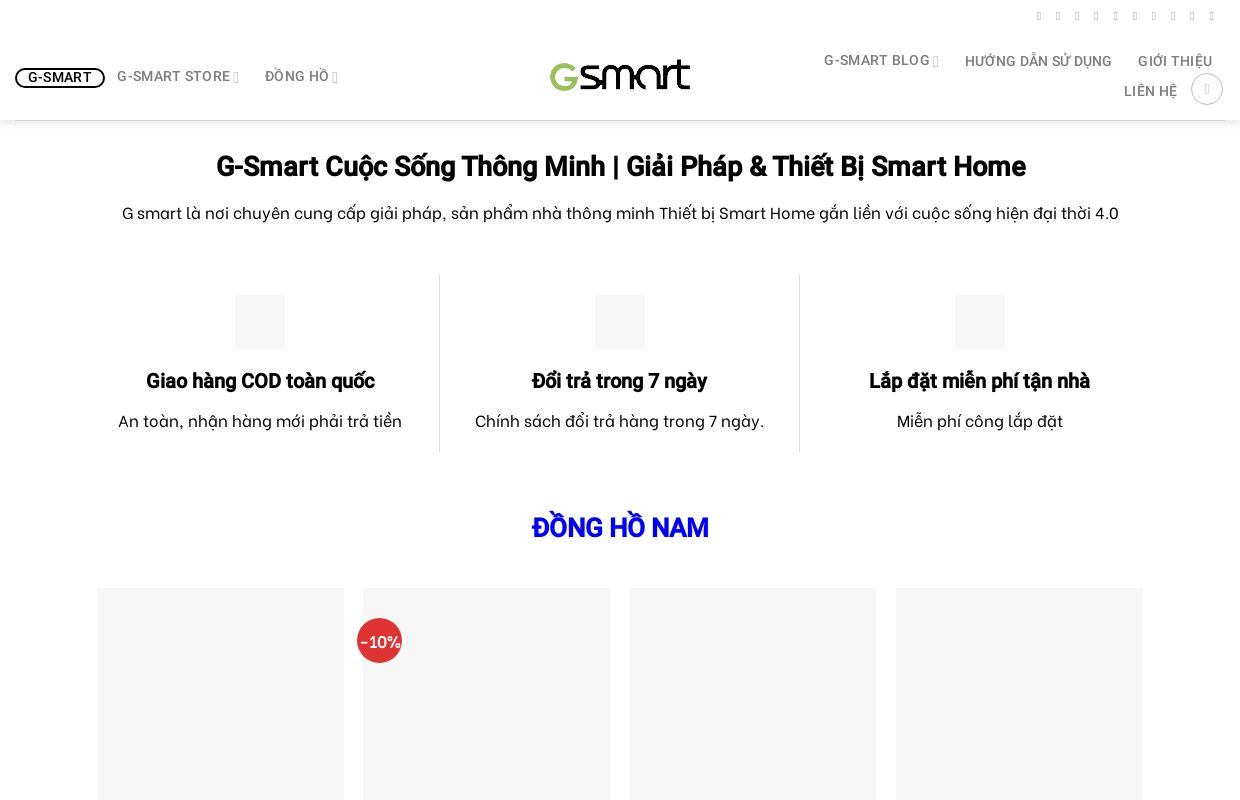 G-Smart Cuộc Sống Thông Minh Giải Pháp Thiết Bị Smarthome