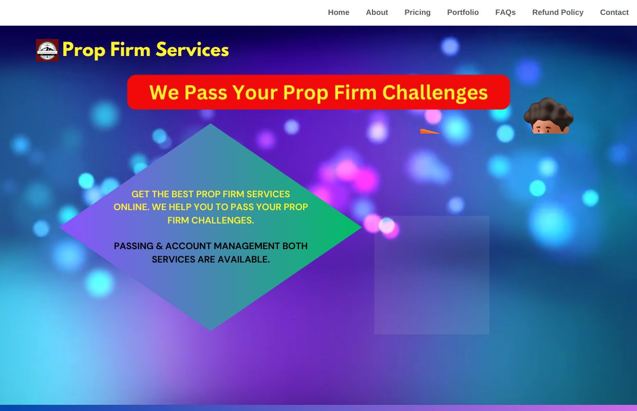 Prop Firm Services: The best prop firm passing service online