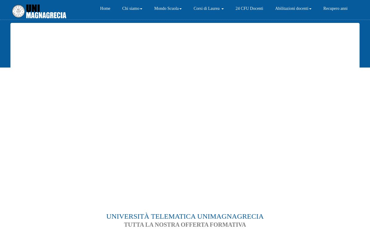 UniMagnaGrecia | Università Magna Grecia