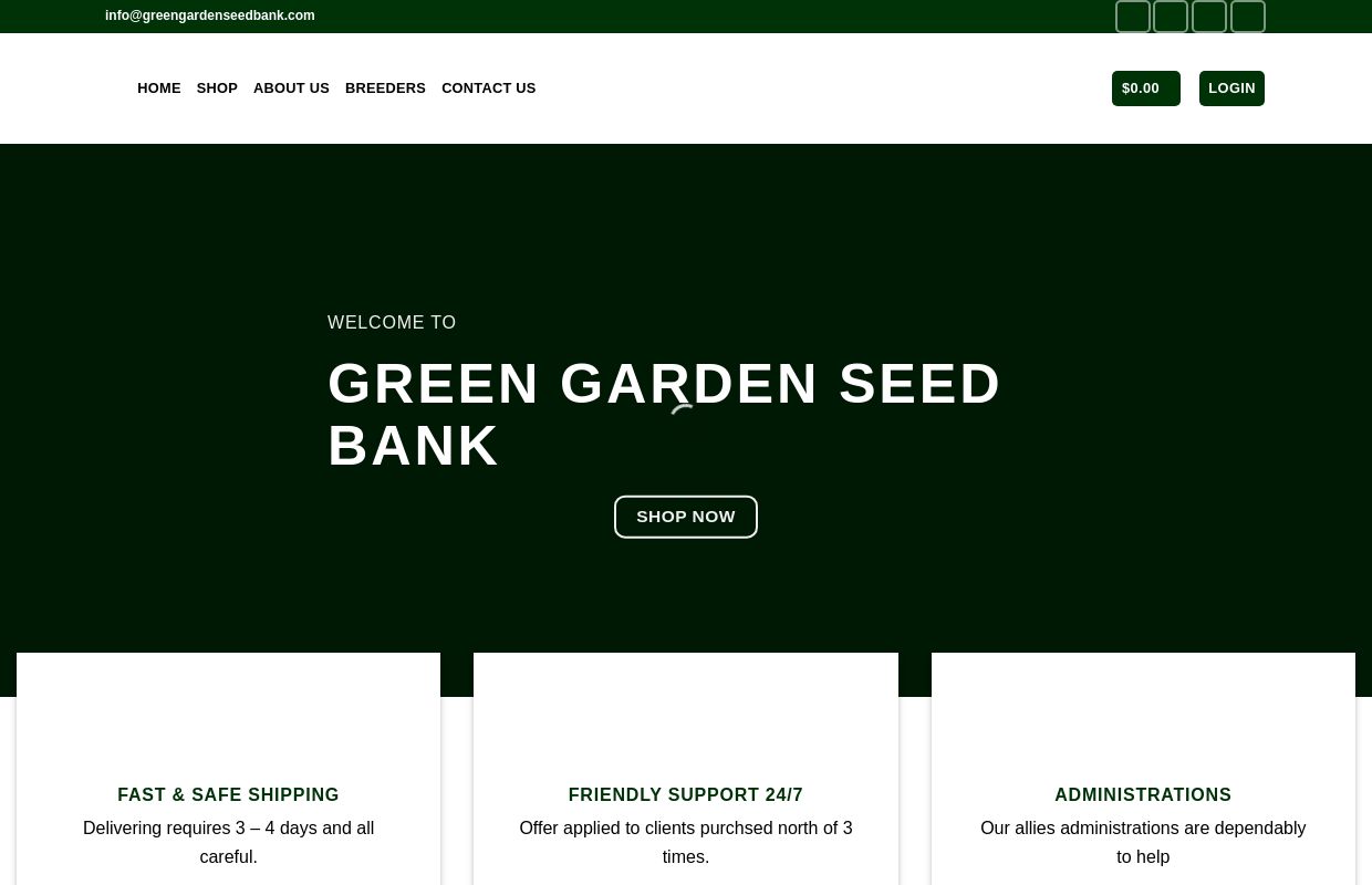 Green Garden Seed Bank | Premium Cannabis Seeds