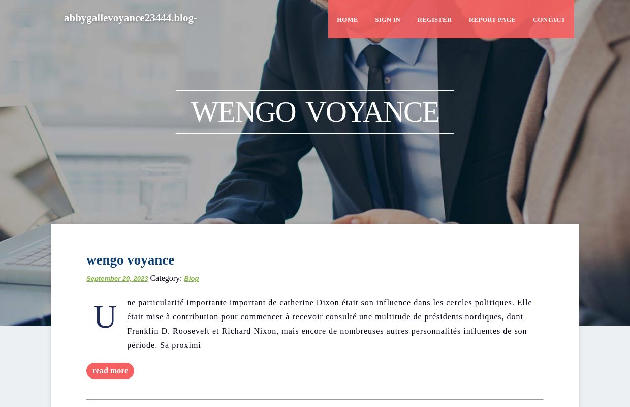 wengo voyance - homepage