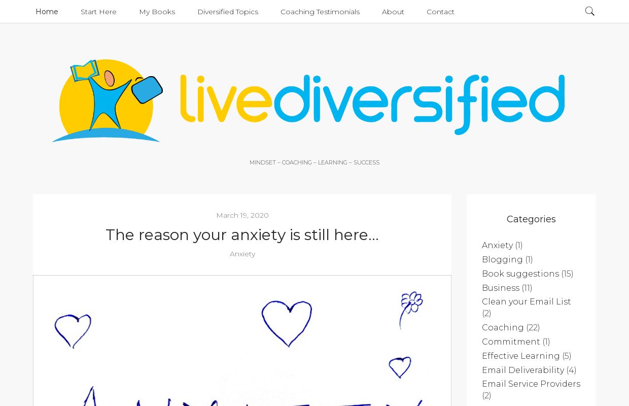 Live Diversified • Mindset - Coaching - Learning - Success