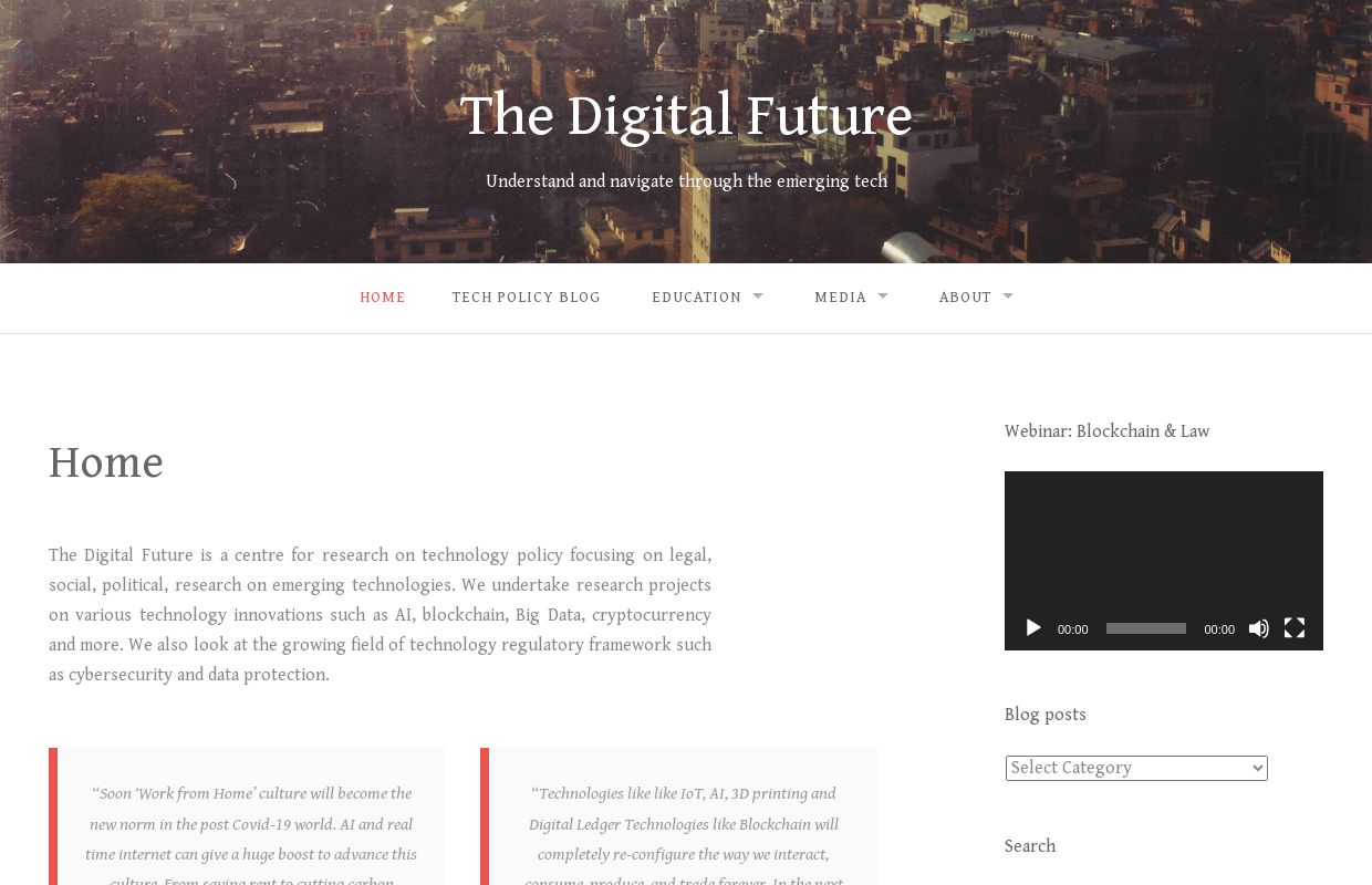 The Digital Future – Understand and navigate through the emerging tech