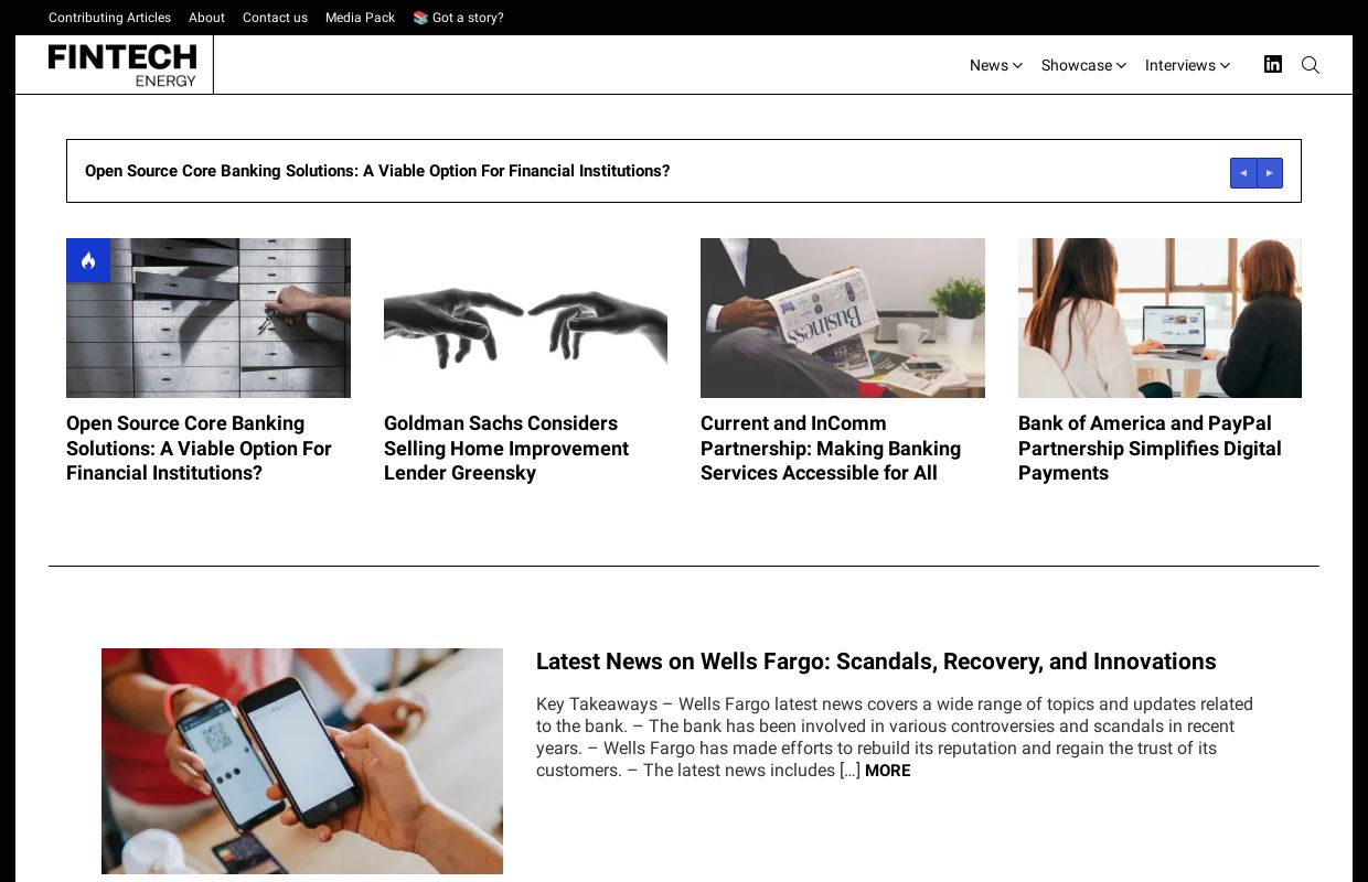 Fintech Energy – Fintech (Financial Technology) News - Fintech Energy