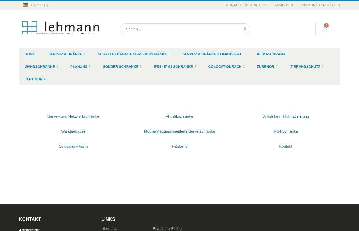 IT-Infrastruktur Lösungen für Rechenzentren & Serverräume: Lehmann GmbH