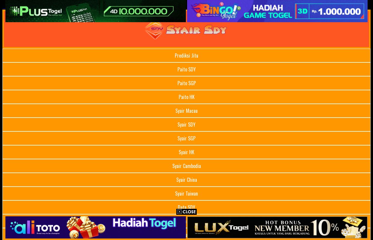 Syair Sdy - Forum Syair Sdy – Kode Syair Sdy – Syair Sdy Hari ini