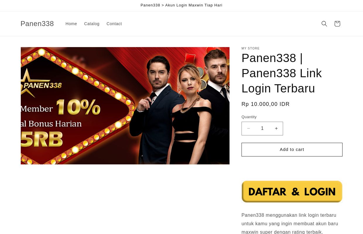 Panen338 | Panen338 Link Login Terbaru