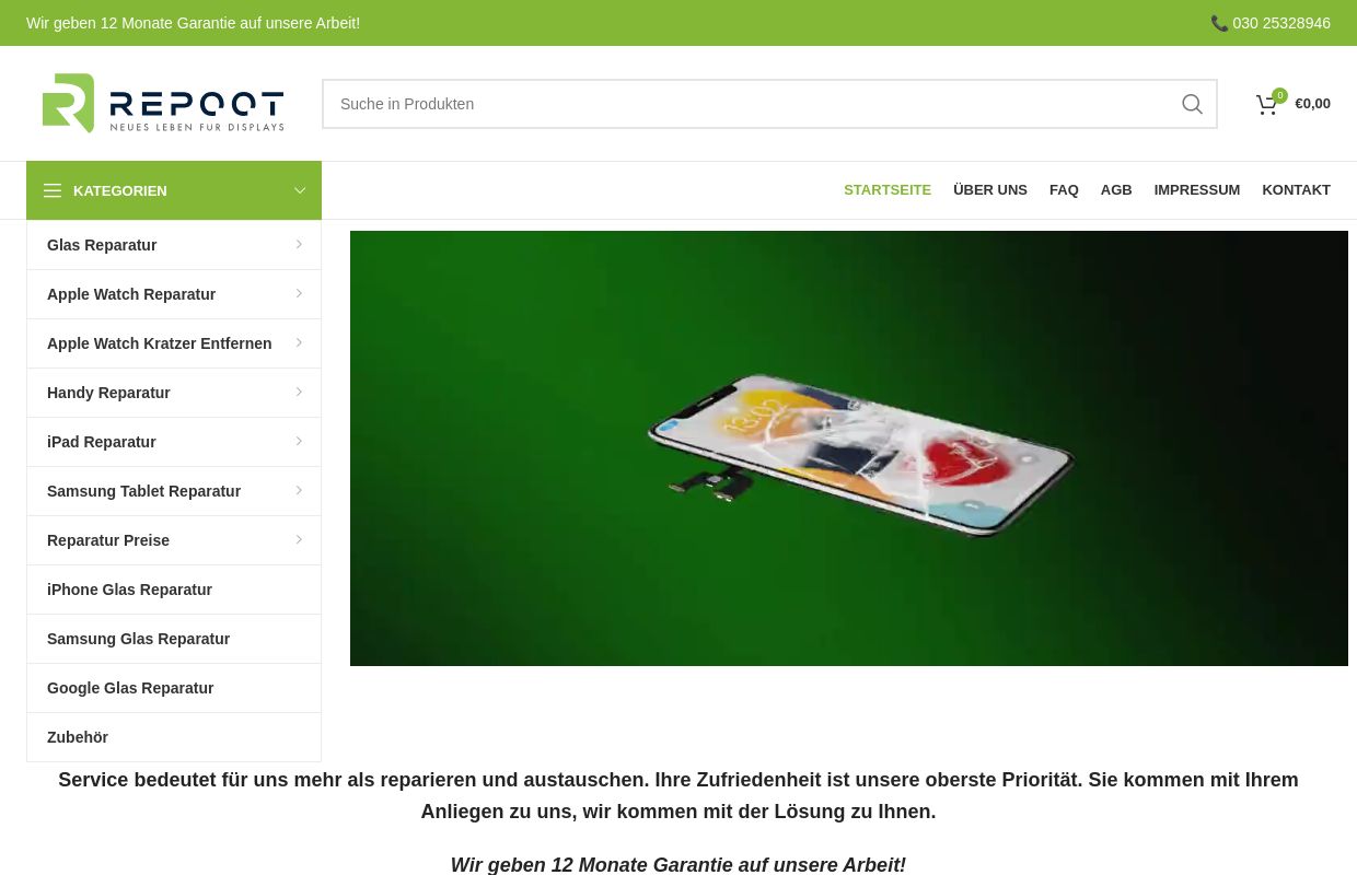 Handy Display Reparatur ➔ Online Reparatur | Schnell