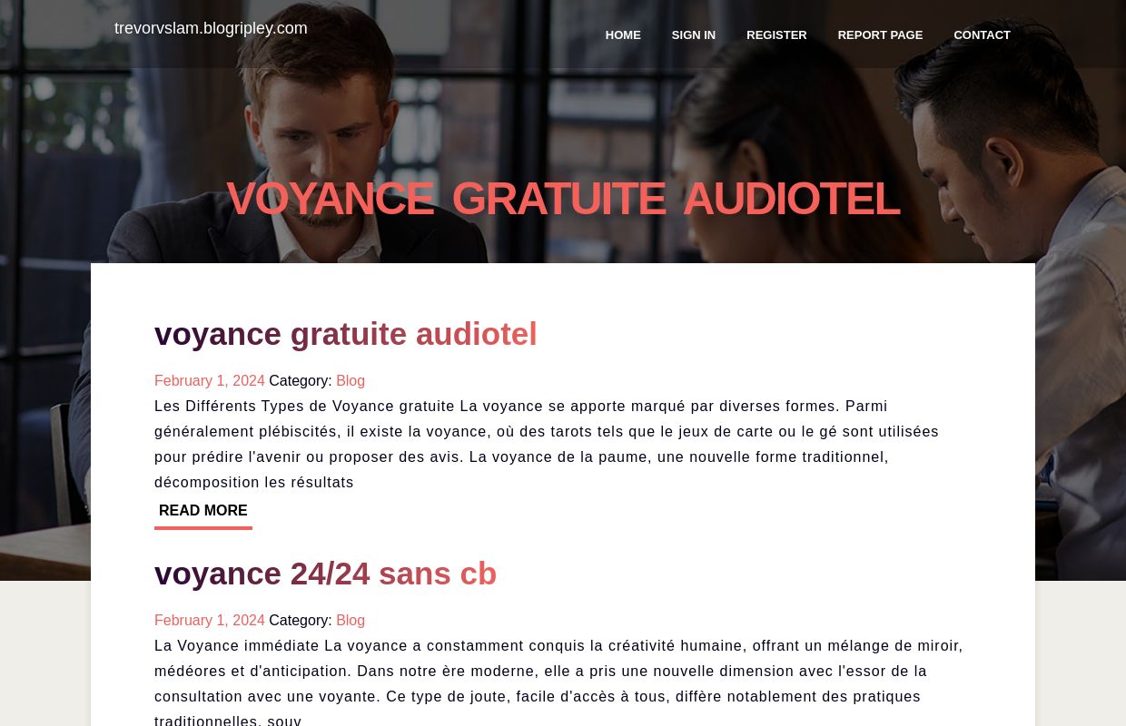 voyance gratuite audiotel - homepage