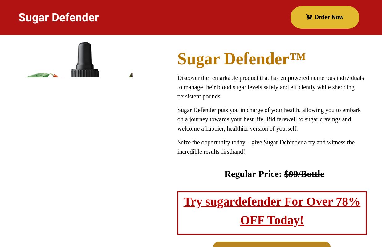 Sugar Defender - Sugar Defender