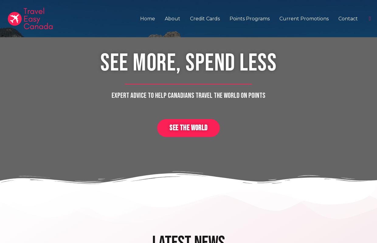 Travel Easy Canada - See More, Spend Less
