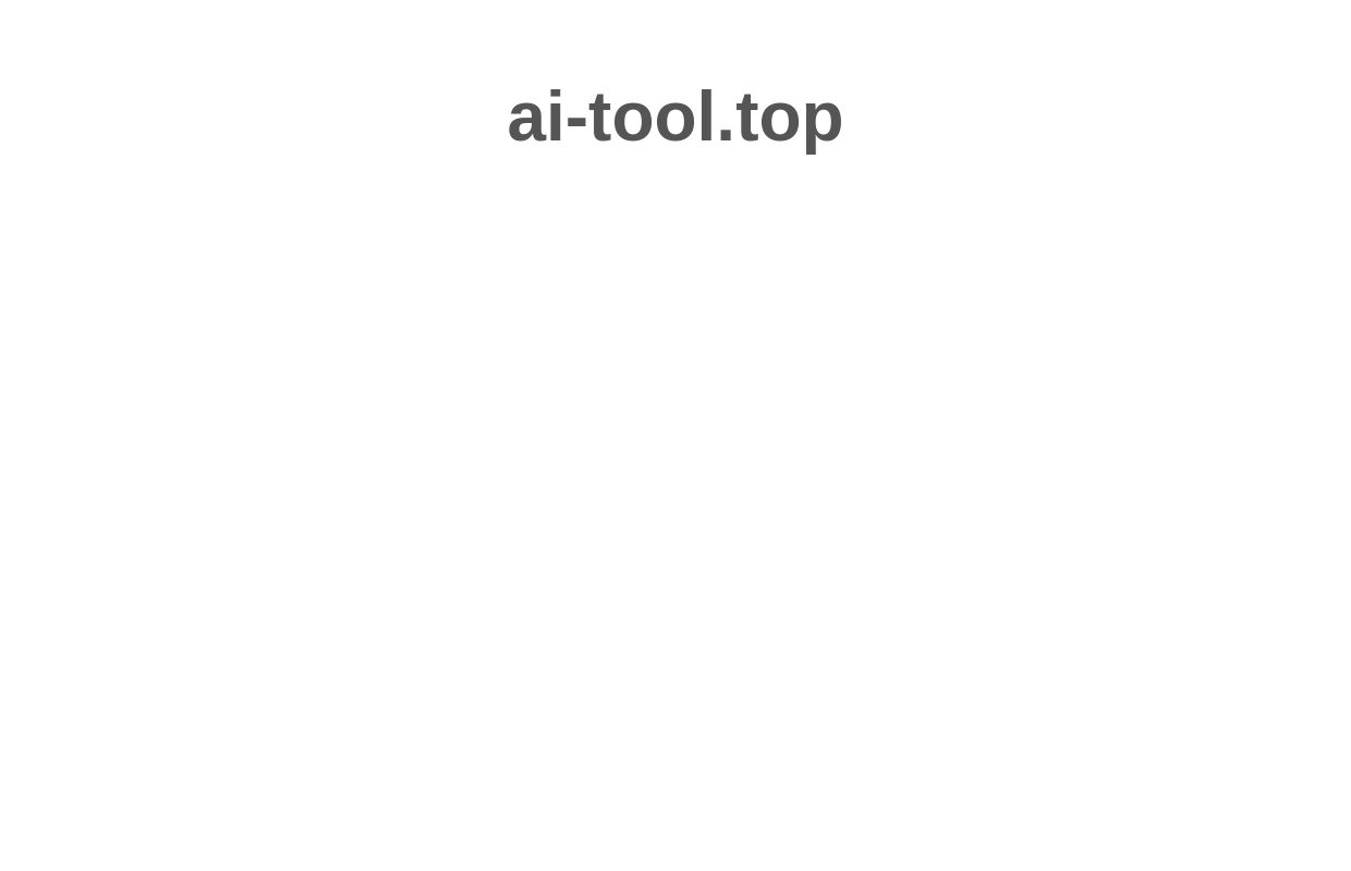 ai-tool.top — Coming Soon