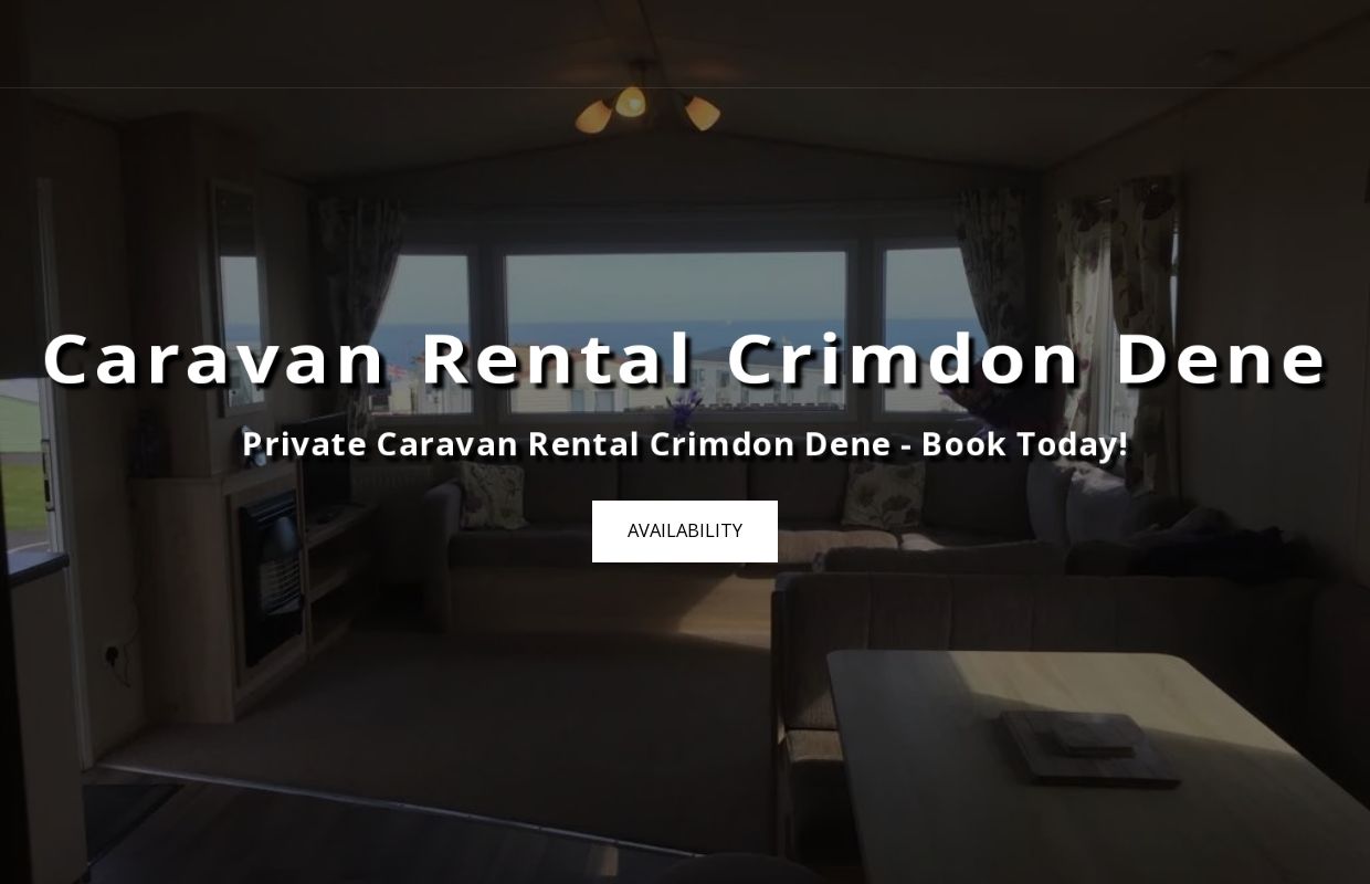 Caravan Rental Crimdon Dene | Private Caravan | Book Today