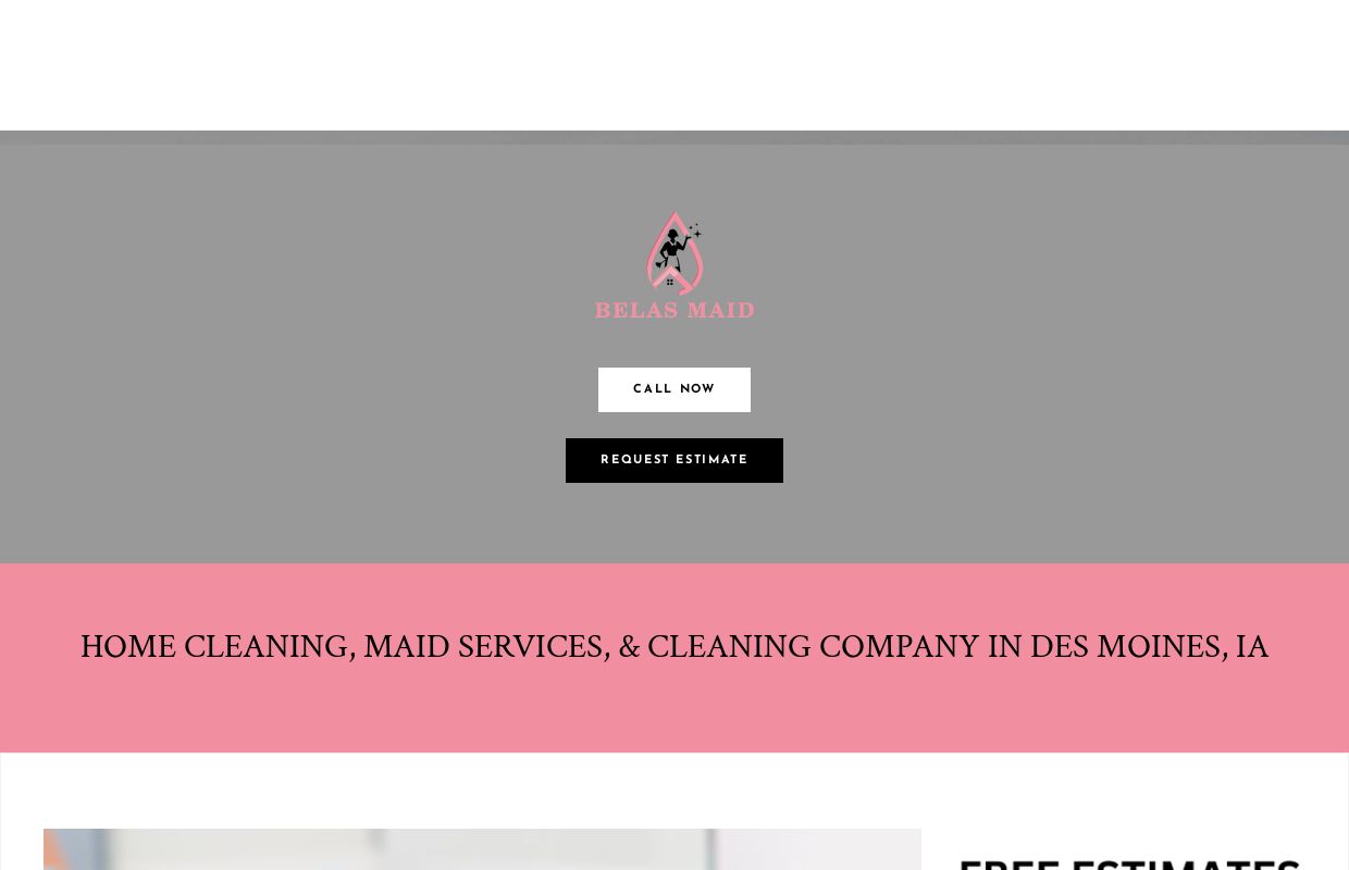 Belas Maid | House Cleaning & Maid Services | Housekeeping Des Moines, IA