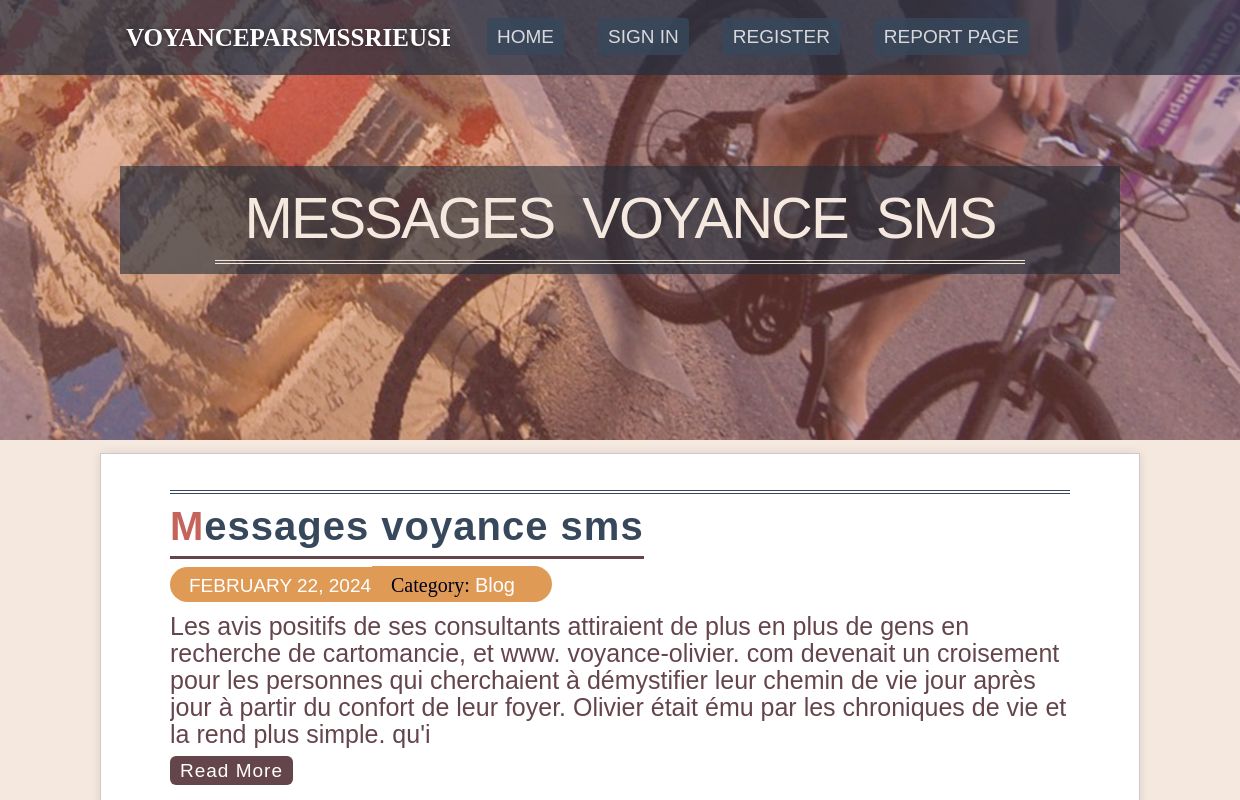 Messages voyance sms - homepage