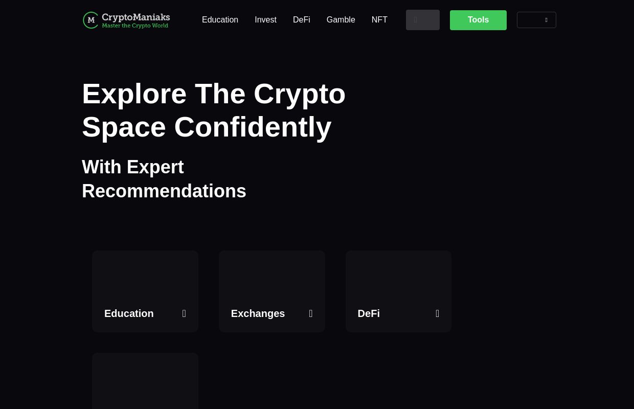 Cryptomaniaks: Cryptocurrency Education Made Simple