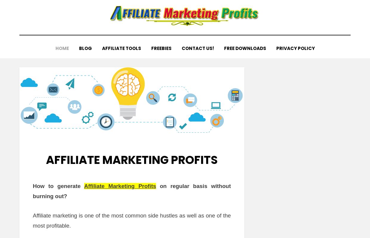 Affiliate Marketing Profits - Affiliate marketing Profits