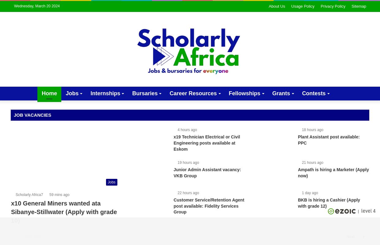 Home - Scholarly Africa