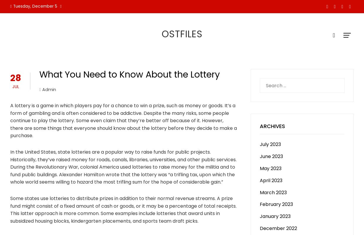 ostfiles -